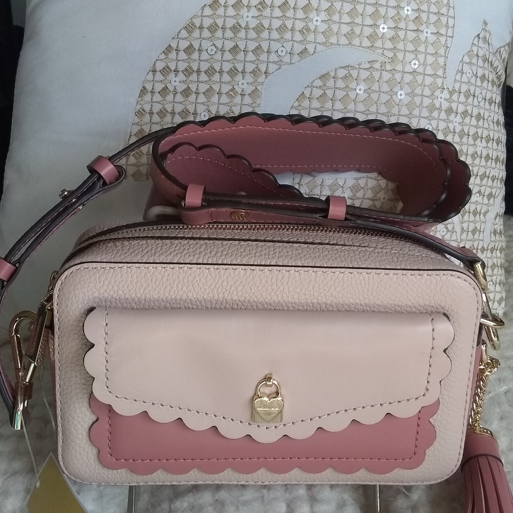 Michael Kors Paisley Pink Crossbody purse